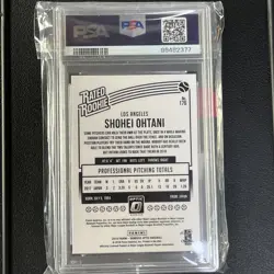 Panini 2018 Donruss Optic Shohei Ohtani Rated Rookie #176 PSA 9 Angels - Image 2