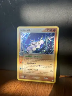 Poliwrath Holo Rare 11/115 Pokemon TCG Unseen Forces MP - Image 1