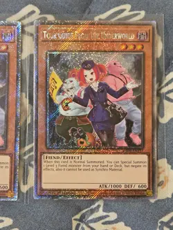 Yugioh Tour Guide From the Underworld x3 (Platinum Secret Rare) RA04 EN157 - Image 4