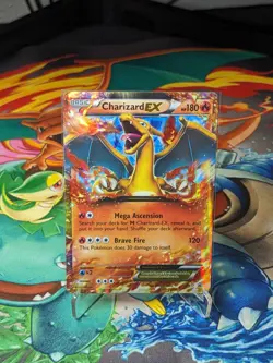 Pokemon Charizard EX XY Black Star Promos Holo Card 2014 XY17 - Image 1