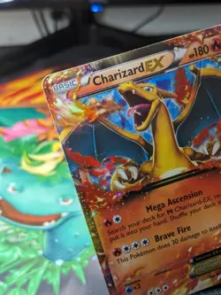 Pokemon Charizard EX XY Black Star Promos Holo Card 2014 XY17 - Image 4