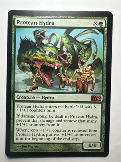 Protean Hydra Core Set 2010 (M10) Regular Magic: The Gathering Card LP/NM - Image 1