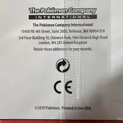 Detective Pikachu SM190 Stamped Holo Sealed Movie Promo Pokemon Card - Image 5