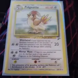 PIDGEOTTO - 28/130 - Base Set 2 - Rare - Pokemon Card - Unlimited Vintage NM - Image 1