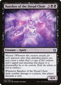 Banshee of the Dread Choir NonFoil Commander Anthology 47 NM MTG - Image 1