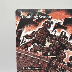 TMNT Doubling Season Magic: The Gathering Green Enchantment 4G #0011 2024 EN - Image 3
