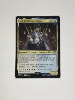Cid, Timeless Artificer 418 Regular MTG Final Fantasy FIN NM - Image 1