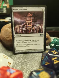 MTG Clock of Omens - Regular - Magic 2013 #202/249 - Image 1