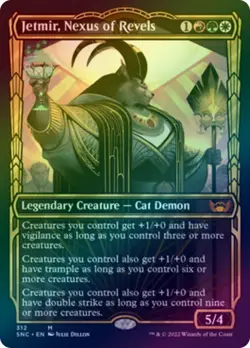 Jetmir, Nexus of Revels M Showcase Foil #312 | SNC Streets of New Capenna | MTGx - Image 1