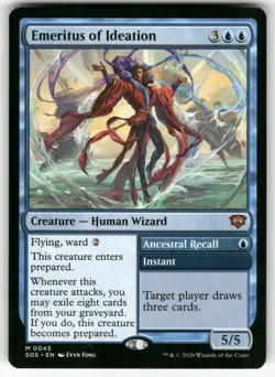 Emeritus of Ideation 45 Mythic Secrets of Strixhaven Magic: The Gathering NM - Image 1