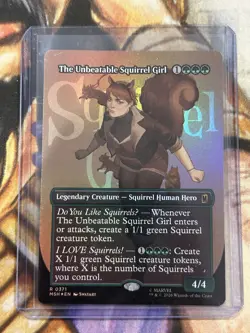 The Unbeatable Squirrel Girl (Borderless) #0371 Marvel Super Heroes Foil - NM 🔥 - Image 3