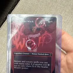 The Scarlet Witch (Borderless) Marvel Super Heroes Foil - Image 1
