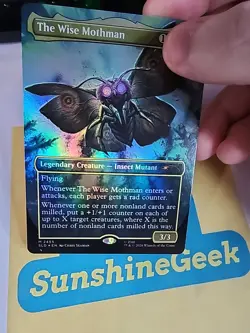 The Wise Mothman Secret Lair Drop Foil - Image 2