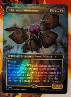 The Wise Mothman - Secret Lair x Fallout: Rad - MTG Foil #2455 NM - Image 1