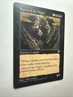 Spirit of the Night Mirage Regular 1996 Magic: The Gathering Card MP - Image 4