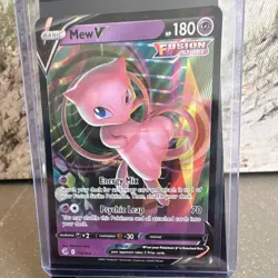 Pokemon TCG Mew VMAX 114/264 Swsh08: Fusion Strike Holo Ultra Rare English - Image 1