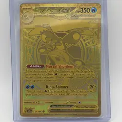 Pokemon Mega Greninja ex Chaos Rising 122/086 Mega Hyper Rare TCG - Image 1