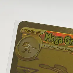 Pokemon Mega Greninja ex Chaos Rising 122/086 Mega Hyper Rare TCG - Image 4