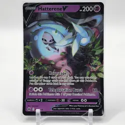Hatterene V - 065/159 - Ultra Rare - Crown Zenith - Pokemon Card - NM/M - Image 1