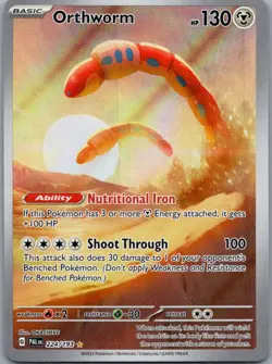 Orthworm 224/193 Illustration Rare Paldea Evolved Pokemon Holo Near Mint - Image 1