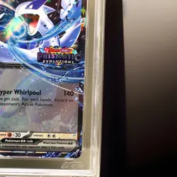 2025 Pokemon Lugia EX #082 Prismatic Evolutions Promo AGS 10 Gem Mint - Image 3