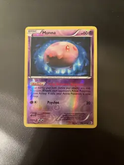 Pokemon TCG Munna 68/149 Boundaries Crossed Reverse Holo LP - Image 1