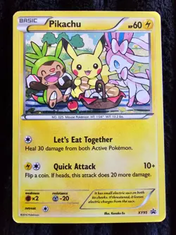 Pokemon Pikachu XY95 Black Star Promo MP - Image 1