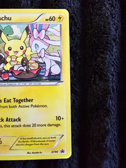 Pokemon Pikachu XY95 Black Star Promo MP - Image 3