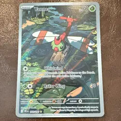 Pokemon TCG Yanma 183/182 Sv10: Destined Rivals Holo Rare 70HP English - Image 1