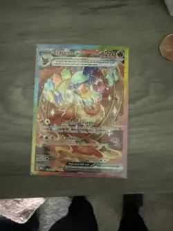Pokemon TCG Flareon EX Prismatic Evolutions Holo Card 146/131 SV - Image 1