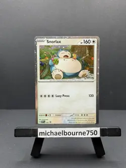 Snorlax Sv: Scarlet & Violet Promo Cosmos Holo SVP EN 122 Pokemon NM - Image 1