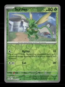 Scyther 004/197 Obsidian Flames Reverse Holo NM/M Pokemon - Image 1