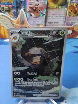 Crustle 183/182 Illustration Rare Paradox Rift Pokemon Near Mint - Image 1