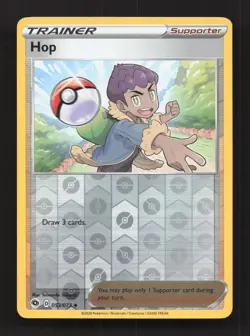 Hop 053/073 Uncommon Champion's Path Pokemon Reverse Holo Near Mint - Image 1