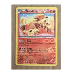 Pokemon TCG Growlithe RC4/RC25 Holo Legendary Treasures RC Uncommon ENG 2013 - Image 1