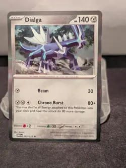 Dialga 095/132 Rare Mega Evolution Pokemon Holo Near Mint - Image 1