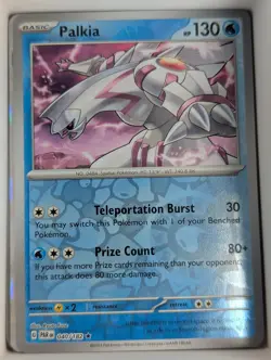 Palkia 040/182 Rare Paradox Rift Pokemon Reverse Holo Near Mint - Image 1
