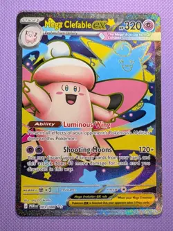 Mega Clefable ex 103/088 Me03: Perfect Order Holo Pokemon TCG (NM) - Image 1