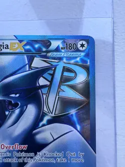 Pokemon Lugia EX Team Plasma Full Art Holo Ultra Rare 134/135 Plasma Storm - Image 3