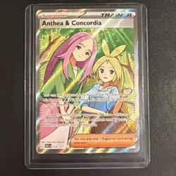 Pokemon Anthea & Concordia 254/217 Ultra Rare ME: Ascended Heroes NM/M+ - Image 1
