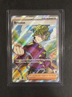 Brassius 135/131 Ultra Rare Prismatic Evolutions Pokemon Near Mint - Image 1