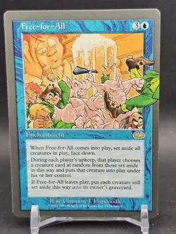 Free-for-All Unglued Regular Magic the Gathering MTG Card Rare! Free shipping - Image 1