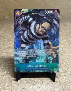 Mr.3 (Galdino) OP16-056 SR Alt Art One Piece The Time Of Battle - Image 1