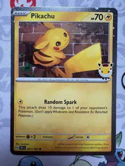 Pikachu (Pokemon Day 2026) 051/162 Miscellaneous Cards & Products Holo - Image 1