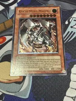 Yugioh Koa'ki Meiru Maximus SOVR-EN081 Ultimate Rare Unlimited LP Card - Image 1