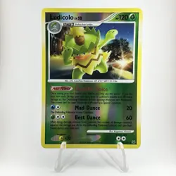 Pokemon TCG Ludicolo 34/127 Platinum Reverse Holo Card Lightly Played Rare - Image 1