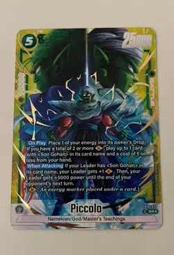 Piccolo FB10-070 Alternate Art Cross Force Dragon Ball English Card Fusion World - Image 1