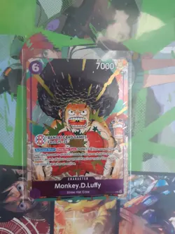 One Piece Card Game Monkey.D.Luffy OP07-073 Bandai Card Game Fest 25-26 Promo NM - Image 1