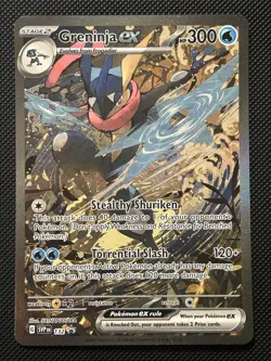Greninja ex 132 Sv: Scarlet & Violet Promo Cards Holo - Image 1