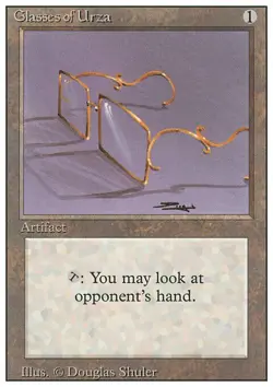 Glasses of Urza Revised Edition Light Play MTG Magic DNA GAMES - Image 1
